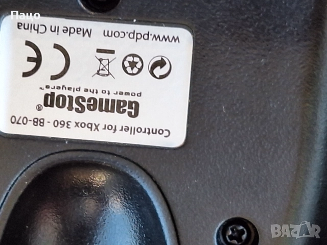 Microsoft Xbox 360 GameStop (BB-070) Wired Controller W/ USB Adapter, снимка 10 - Xbox конзоли - 51477070