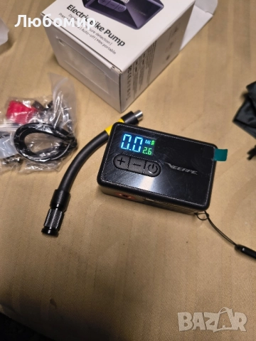 Мини помпа за гуми за велосипед VEEAPE Tiny Pump - преносима помпа за електрически велосипеди , снимка 3 - Аксесоари за велосипеди - 51937449