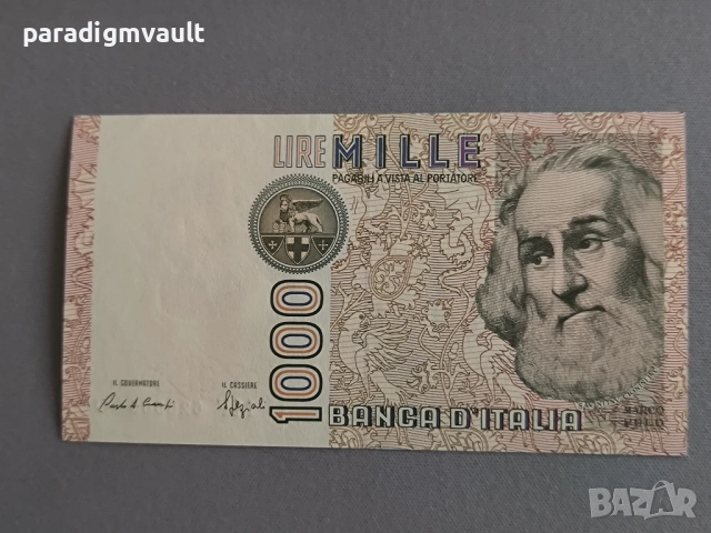 Банкнота - Италия - 1000 лири UNC | 1982г.