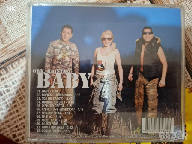 орк.Кристали-BABY, снимка 2 - CD дискове - 51490932