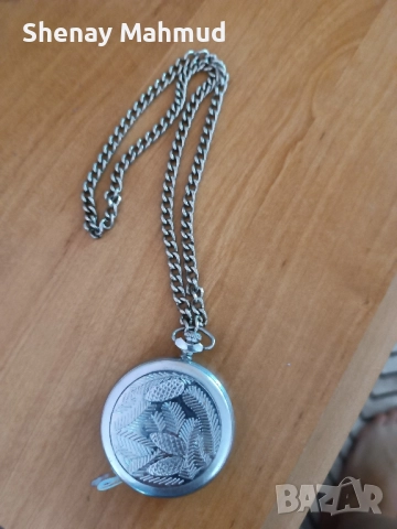 Стар джобен часовник , снимка 2 - Джобни - 51734423