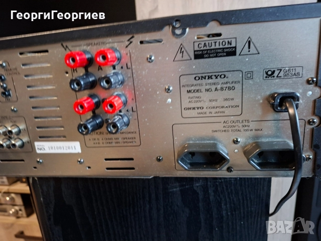 ONKYO A-8780, снимка 8 - Ресийвъри, усилватели, смесителни пултове - 52435852