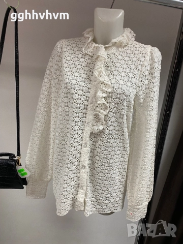 Дантелена риза, снимка 2 - Ризи - 52908257