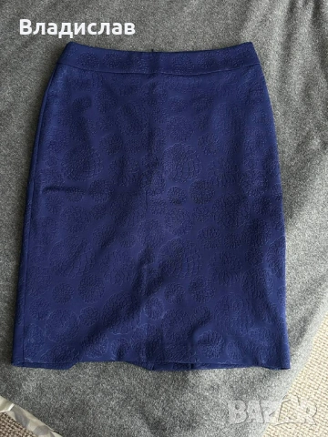 Елегантен дамски комплект пола + блуза празничен костюм, снимка 8 - Блузи с дълъг ръкав и пуловери - 53401413