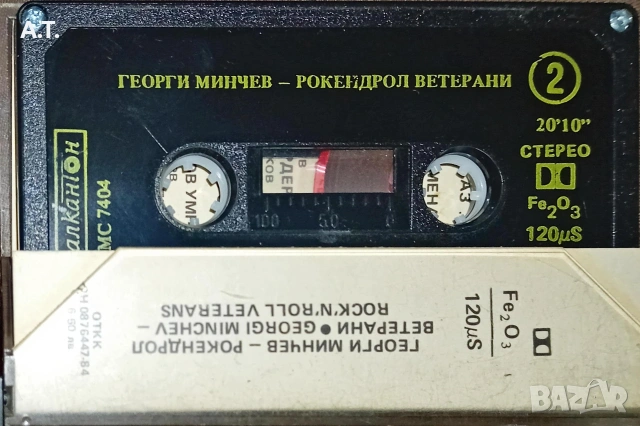ГЕОРГИ МИНЧЕВ И РОКЕНДРОЛ ВЕТЕРАНИ , снимка 2 - Аудио касети - 53145449