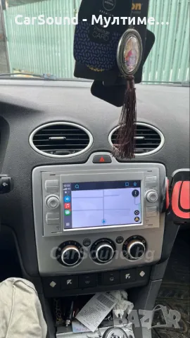 Ford - 7" Android 14 Мултимедия Форд Focus Mondeo Навигация Андроид , снимка 4 - Аксесоари и консумативи - 48673572