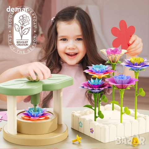 DQMOON Подарък за момичета на 4-9 години, Комплект „Направи си сам“, снимка 2 - Образователни игри - 51766404