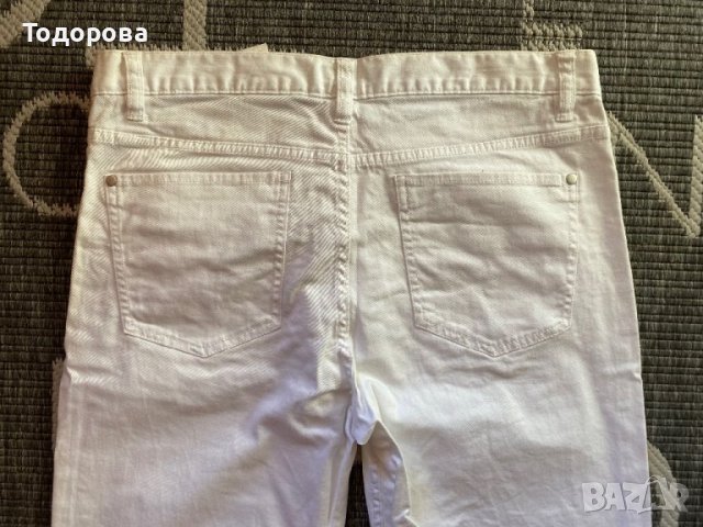 Мъжки бели дънки H&M, снимка 5 - Дънки - 43912374