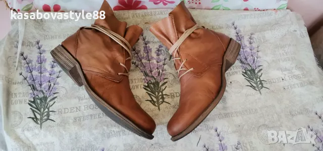 Боти Van Dalen 39н.Естествена кожа , снимка 6 - Дамски боти - 47465527