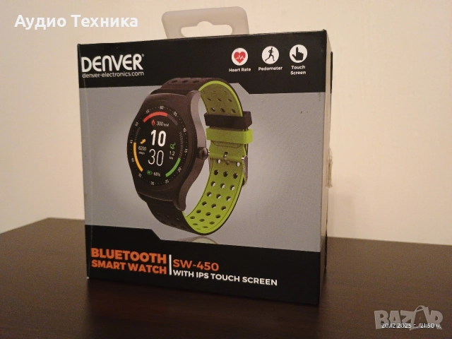 Чисто нов SMART часовник DENVER SW-450. Неупотребяван! 