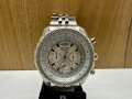 Часовник Breitling Автоматичен Chronometre Navitimer Watch Modified Неръждаема стомана Минерлно стък, снимка 2
