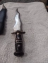 Стар гравиран нож INDIA, снимка 5