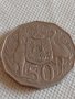 Две монети 1 долар/ 50 цента Австралия Кралица Елизабет втора 42472, снимка 6
