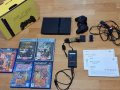 PS2 slim пълен комплект + 5игри КУТИЯ, снимка 1