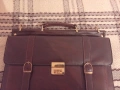 Кожена бизнес чанта,чанта за документи, снимка 3