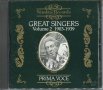 Great Singers Volume 2 1903-1939, снимка 1 - CD дискове - 34578628