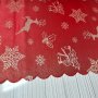 Покривка за маса -тишлайфер -Коледа и каре с еленчета и камбанки, снимка 2