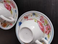 двоен сет чаша с чинийка, снимка 4