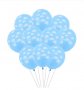 Небе с облаци надуваем латекс латексов балон парти хелий или газ