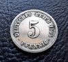 Стара монета 5 пфенига 1905 г. буква F - Германия- рядка, хит цена !, снимка 9