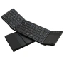 Сгъваема кожена Bluetooth клавиатура с тъчпад, снимка 7
