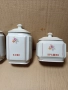 Комплект Соц Стари Български Порцеланови Буркани За Подправки. , снимка 6