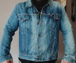 Мъжко оригинално Levi's дънково яке винтидж колекционерско изтъркано деним памук ХЛ, снимка 2