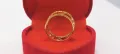 Златен пръстен-2,45гр/18кр, снимка 7