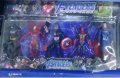 сет 5 Avengers герои Супермен Батман Iron пластмасови фигурки за игра и украса торта топери играчки, снимка 1 - Фигурки - 43010283
