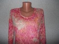 Интересна блуза в розово, L , XL размер, снимка 2
