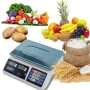 Кухненска везна с калкулатор - 40кг., LCD екран, водоустойчива платформа, снимка 4