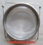 Цедка двойна за пчелен мед Ф 240 мм INOX, снимка 4