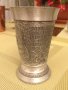 Старинна немска чаша от калай серия Lindenwirthin , снимка 4