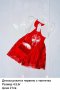 Детска рокля в червено с болеро , снимка 1 - Детски рокли и поли - 36828956