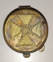 Нацистки кутийки за компас или ръчен часовник, месинг ВСВ, снимка 8