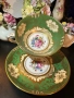 Crown Staffordshire England - Circa 1930 Pattern A 13460 - невероятно красив английски двоен сет, снимка 12