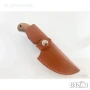 USA Hunting Club Knife Ловен нож масивен фултанг с кожена кания, снимка 3
