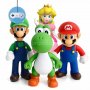 Колекционерски фигури на Super Mario, Luigi, Yoshi и Princess Peach, снимка 1 - Други - 21479771