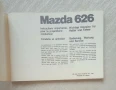 Оригинална книжка за експлоатация, подръжка и сервиз на автомобил Мазда 626, снимка 9