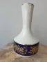 Waldershof 22см/Валдерсхоф Бавария стара немска порцеланова ваза/бяла-кобалт-злато, снимка 1