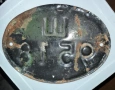 Емайлиран номер за мотор , снимка 2