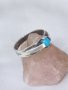 Сребърен Пръстен с Тюркоаз, снимка 2