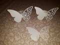 Пръстени за салфетки - различни модели на пеперуди, снимка 2