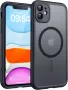 Магнитен калъф TOCOL 3 в 1 за за iPhone 11 6,1 инча, подходящ за MagSafe, с 2 протектора за екрана, снимка 1