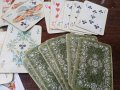 Rokoko / зелен гръб Карти за игра, снимка 5
