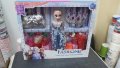 Кукла Елза с рокли, чанта и корона, в кутия - 0888