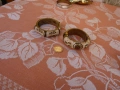 Стари бронзови  гривни, снимка 6