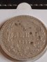Сребърна монета 5 лева 1885г. Княжество България Александър първи 43941