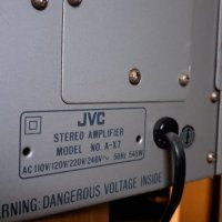 УСИЛВАТЕЛ JVC A-X7 SUPER A , снимка 4 - Ресийвъри, усилватели, смесителни пултове - 39087011