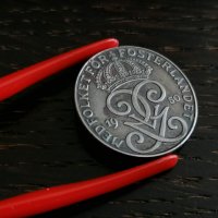 Монета - Швеция - 2 оре (матричен гланц) | 1950г., снимка 6 - Нумизматика и бонистика - 27382117